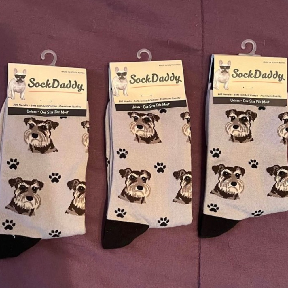 Sock Daddy Schnauzer socks